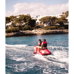 BOUEE TRACTEE BANANE ROUGE JOBE 3 PERSONNES -SurfMaster bouee tractee banane rouge jobe 3 personnes 2