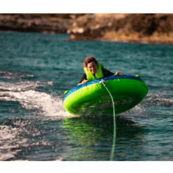 BOUEE TRACTEE BREEZE JOBE BLEU/VERT 1 PERSONNE -SurfMaster bouee tractee breeze jobe bleu vert 1 personne 5