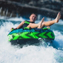 BOUEE TRACTEE HOTSEAT JOBE VERT 1 PERSONNE -SurfMaster bouee tractee hotseat jobe vert 1 personne 10