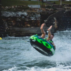 BOUEE TRACTEE HOTSEAT JOBE VERT 1 PERSONNE -SurfMaster bouee tractee hotseat jobe vert 1 personne 2