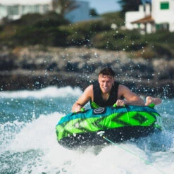BOUEE TRACTEE HOTSEAT JOBE VERT 1 PERSONNE -SurfMaster bouee tractee hotseat jobe vert 1 personne 4