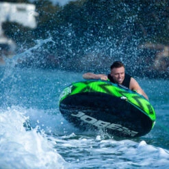 BOUEE TRACTEE HOTSEAT JOBE VERT 1 PERSONNE -SurfMaster bouee tractee hotseat jobe vert 1 personne 9