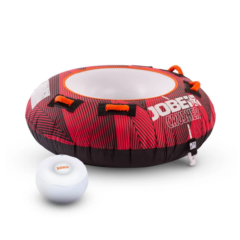 BOUEE TRACTEE JOBE CRUSHER TOWABLE ROUGE 1 PERSONNE 2 BOUEE TRACTEE JOBE CRUSHER TOWABLE ROUGE 1 PERSONNE – Image 2