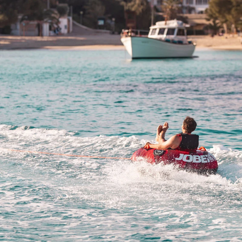 BOUEE TRACTEE JOBE CRUSHER TOWABLE ROUGE 1 PERSONNE 3 BOUEE TRACTEE JOBE CRUSHER TOWABLE ROUGE 1 PERSONNE – Image 3