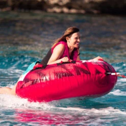 BOUEE TRACTEE JOBE RUMBLE ROSE 1 PERSONNE -SurfMaster bouee tractee jobe rumble rose 1 personne 3