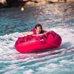BOUEE TRACTEE JOBE RUMBLE ROSE 1 PERSONNE -SurfMaster bouee tractee jobe rumble rose 1 personne 4