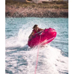 BOUEE TRACTEE JOBE RUMBLE ROSE 1 PERSONNE -SurfMaster bouee tractee jobe rumble rose 1 personne 6