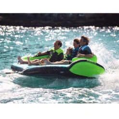 BOUEE TRACTEE JOBE VERTE SONAR 4 PERSONNES -SurfMaster bouee tractee jobe verte sonar 4 personnes 4