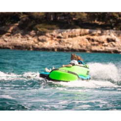 BOUEE TRACTEE JOBE VERTE SONAR 4 PERSONNES -SurfMaster bouee tractee jobe verte sonar 4 personnes 5