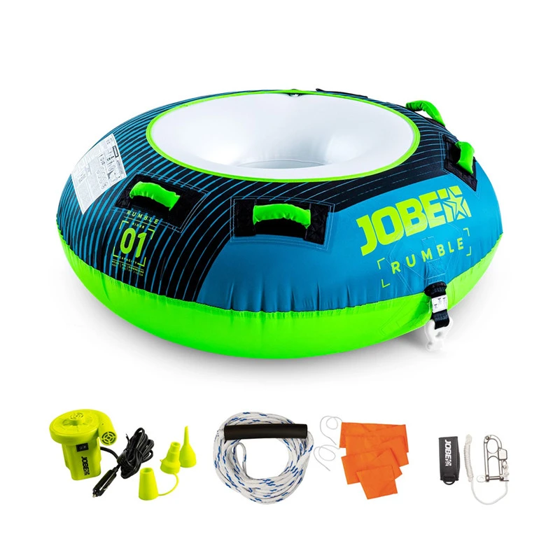 JOBE Bouee Tractee Rumble Package 1 Personne Teal 1 JOBE Bouee Tractee Rumble Package 1 Personne Teal