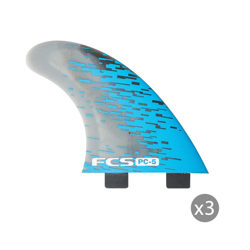 DERIVES SURF FCS PC-5 SET DE 3 THRUSTER 1 DERIVES SURF FCS PC-5 SET DE 3 THRUSTER