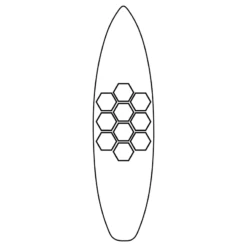 GRIP DE SURF ANTIDÉRAPANT HEXAPADS HOWZIT - 20 PCS 20 GRIP DE SURF ANTIDÉRAPANT HEXAPADS HOWZIT - 20 PCS -SurfMaster hexapads grip howzit set 20 pcs 4
