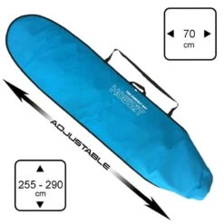 HOUSSE AJUSTABLE POUR SURF HOWZIT 6.0 A 7.0 -SurfMaster housse ajustable pour surf howzit bleu 5