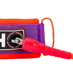 LEASH BODY BOARD HOWZIT ORANGE/VIOLET -SurfMaster leash body board howzit orange violet 2