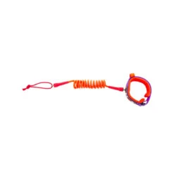 LEASH BODY BOARD HOWZIT ORANGE/VIOLET -SurfMaster leash body board howzit orange violet 4