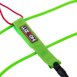 LEASH SURF HOWZIT VERT FLUO DIAMETRE 6MM -SurfMaster leash surf howzit vert fluo diametre 6mm 8