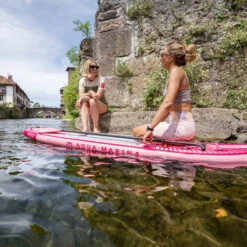 PADDLE GONFLABLE AQUA MARINA CORAL 10.2 RASPBERRY 2023 -SurfMaster paddle gonflable aqua marina coral 102 raspberry 2023 5