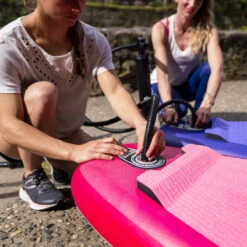 PADDLE GONFLABLE AQUA MARINA CORAL 11.6 TOURING RASPBERRY 2023 -SurfMaster paddle gonflable aqua marina coral 116 touring raspberry 2023 6