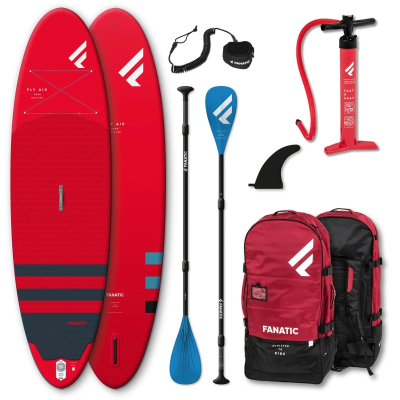 PADDLE GONFLABLE FANATIC FLY AIR 10.4 PURE ROUGE 2022 2 PADDLE GONFLABLE FANATIC FLY AIR 10.4 PURE ROUGE 2022 – Image 2