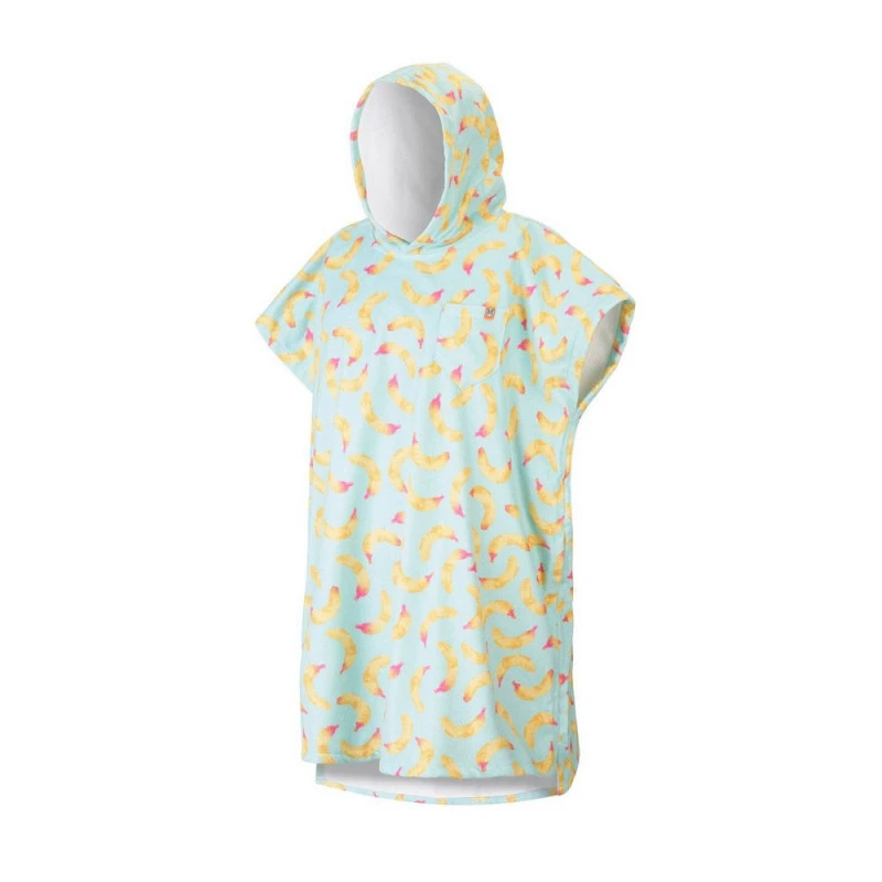 PONCHO AFTER BANANA STAINS SKY BLUE 2 PONCHO AFTER BANANA STAINS SKY BLUE â Image 2