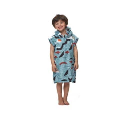 PONCHO AFTER ENFANT SKETCHBOOK BLUE -SurfMaster poncho after enfant sketchbook blue 2