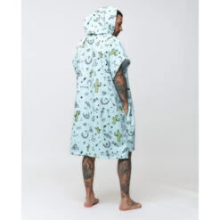 PONCHO AFTER HYPE PACIFIC WASH -SurfMaster poncho after hype pacific wash 3