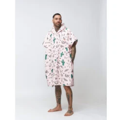 PONCHO AFTER HYPE PALE PINK -SurfMaster poncho after hype pale pink 2