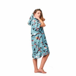 PONCHO AFTER SKETCHBOOK BLEU 5 PONCHO AFTER SKETCHBOOK BLEU -SurfMaster poncho after sketchbook bleu 2