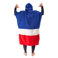 All-In PONCHO ALL IN V COUNTRIES BLEU/BLANC/ROUGE -SurfMaster poncho all in v countries bleu blanc rouge 3