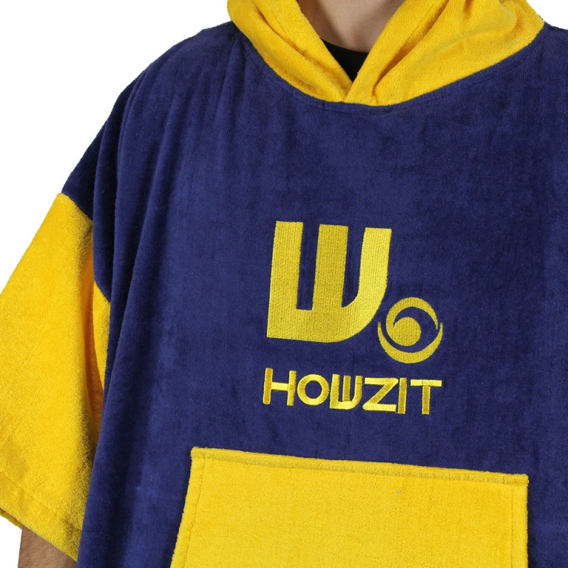 Poncho Howzit Bleu/jaune 7 Poncho Howzit Bleu/jaune – Image 7