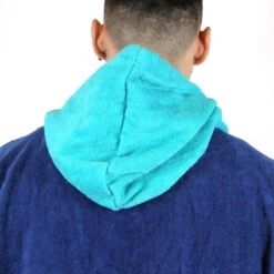 Poncho Howzit Bleu/vert TU -SurfMaster poncho howzit bleu vert tu 4