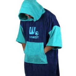 Poncho Howzit Bleu/vert TU -SurfMaster poncho howzit bleu vert tu 7