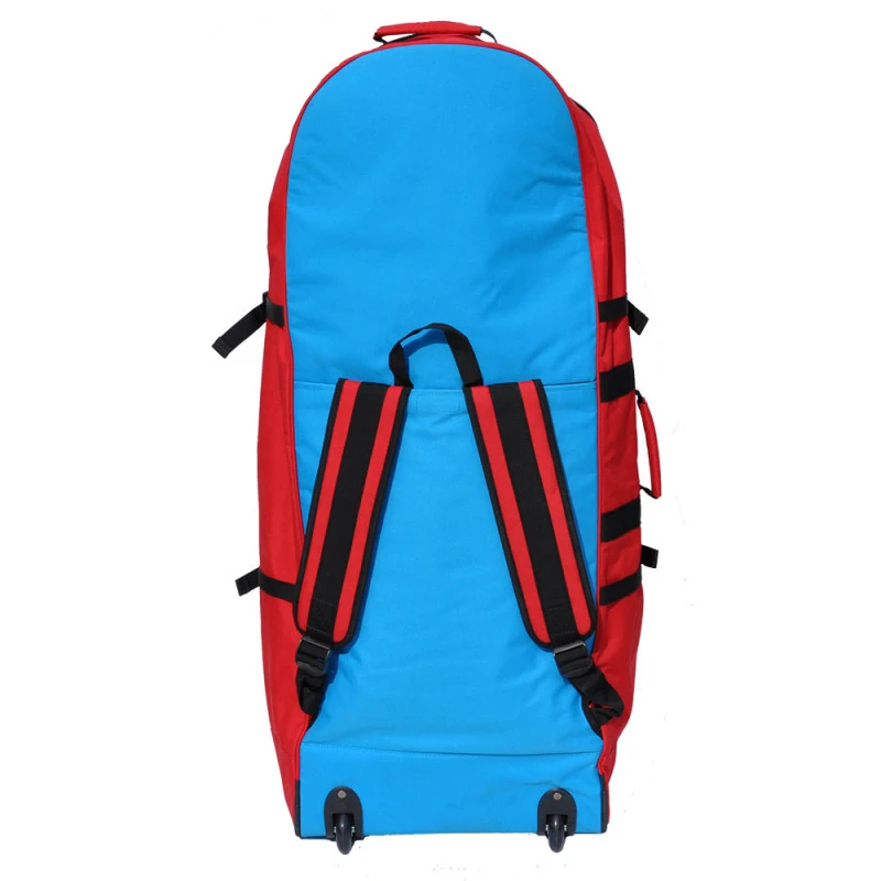 SAC A DOS A ROULETTES HOWZIT ROLLING BACKPACK BLEU/ROUGE 4 SAC A DOS A ROULETTES HOWZIT ROLLING BACKPACK BLEU/ROUGE – Image 4
