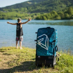 SAC A ROULLETTES AQUA MARINA BLUEBERRY -SurfMaster sac a roullettes aqua marina blueberry 3