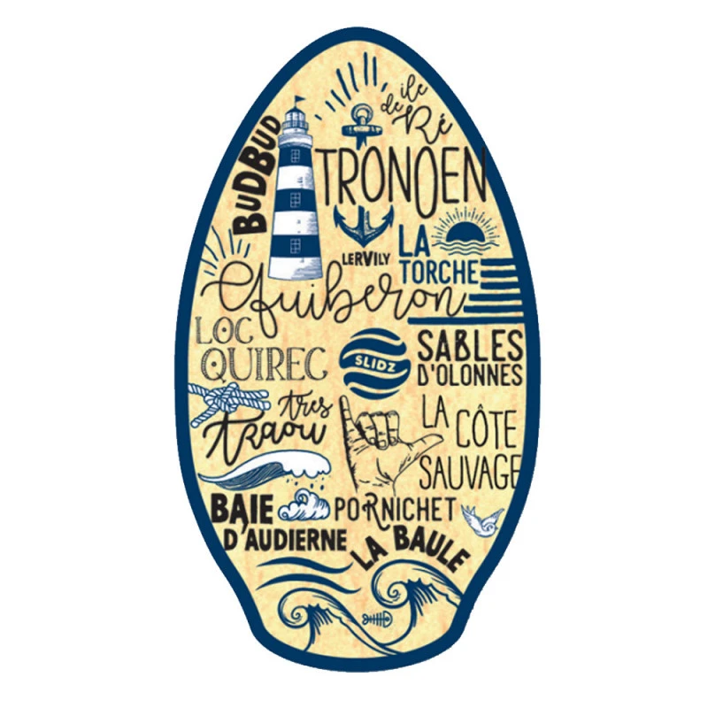 SKIM SLIDZ BRETAGNE WOOD 41 1 SKIM SLIDZ BRETAGNE WOOD 41