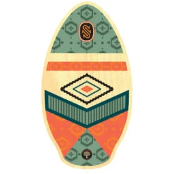 SurfMaster -SurfMaster skimboard skim one wood navajaui 37 1