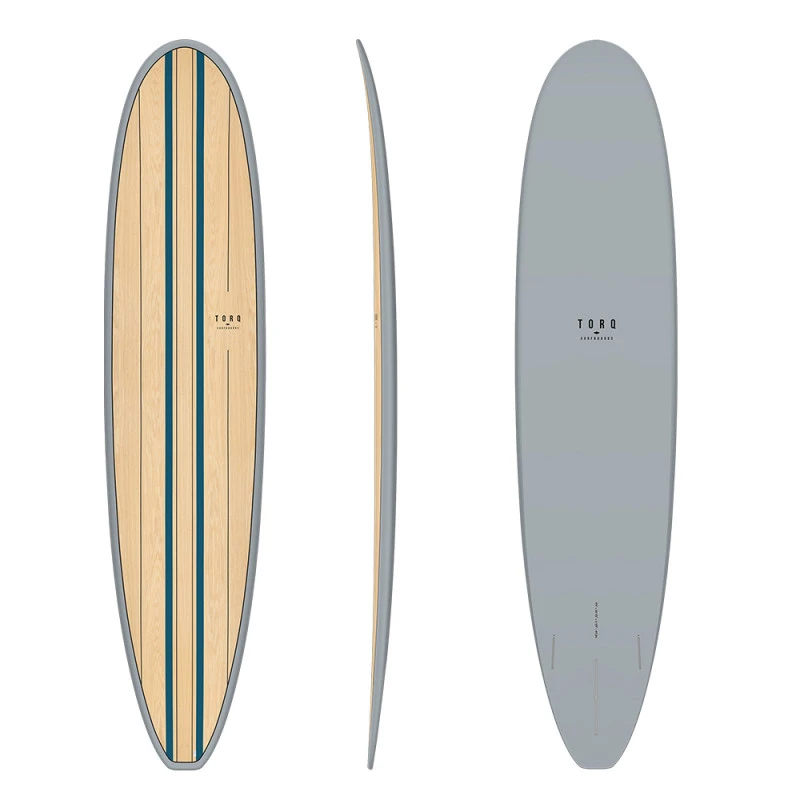 SURF LONGBOARD TORQ TET WOOD/GRIS 9.0 1 SURF LONGBOARD TORQ TET WOOD/GRIS 9.0